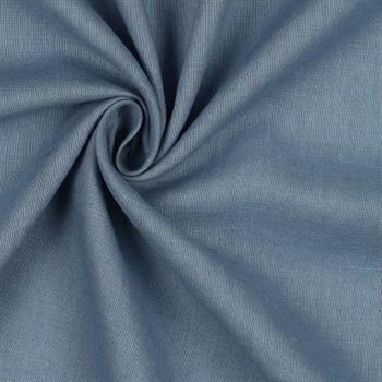 Linen washed 170g/m2, Blue