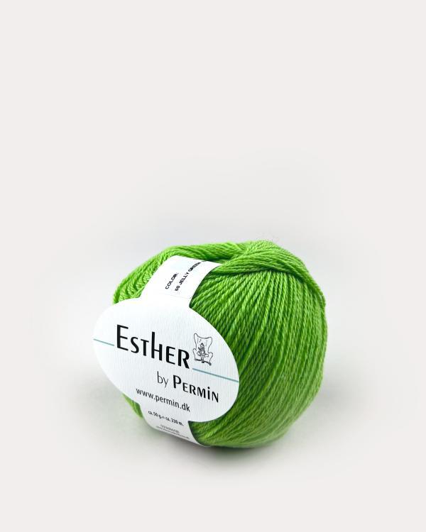 Esther by Permin, Jelly Green